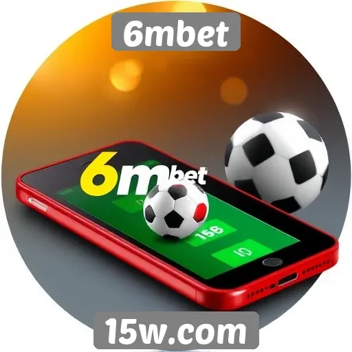 Plataforma do 6mbet é acessível em dispositivos móveis