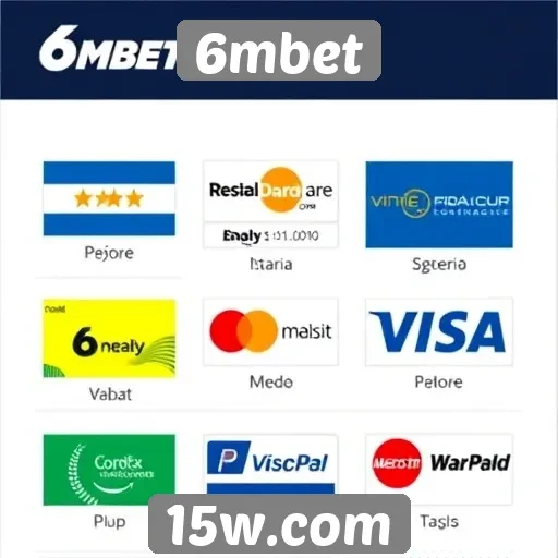 Exploração das opções de pagamento disponíveis no 6mbet
